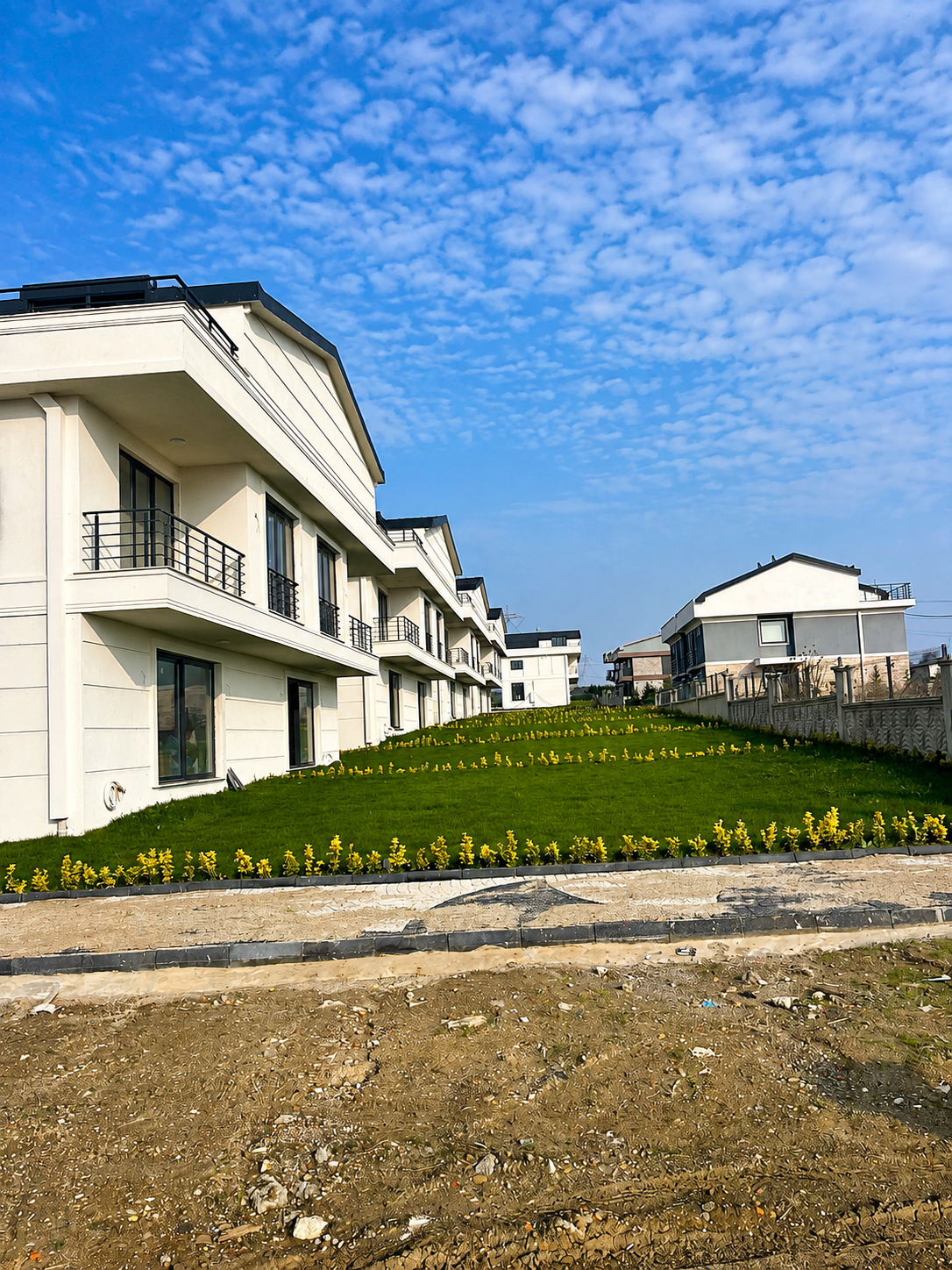 Konut projemizden villa sırası